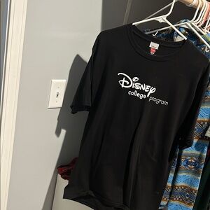 Disney Black T-Shirt with White Logo